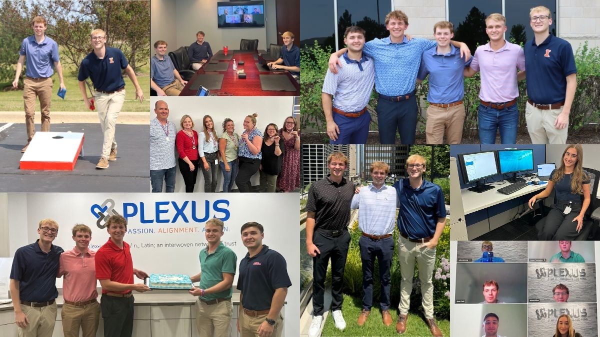 2024 Plexus Summer Interns Photo Collage.